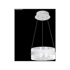 Contemporary - 32 Inch 18W 1 LED Acrylic Chandelier
