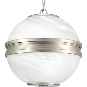 POINT DUME&#194;&#174; by Jeffrey Alan Marks for Progress Lighting Moonrise Collection Antique Nickel Pendant