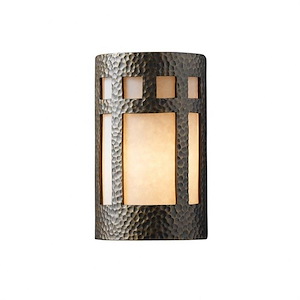 Ambiance - Large ADA Prairie Window Closed Top Outdoor Wall Sconce
