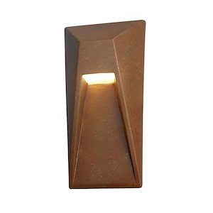 Justice Design - 5680W - Ambiance Vertice Outdoor Sconce
