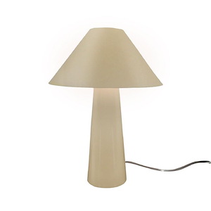Portable - 2 Light Tall Table Lamp-21.5 Inches Tall and 15 Inches Wide