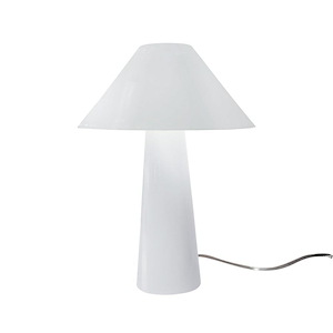 Portable - 2 Light Tall Table Lamp-21.5 Inches Tall and 15 Inches Wide