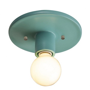 Radiance - 1 Light Flush Mount In Modern Style-5.75 Inches Tall and 8 Inches Wide - 1107106