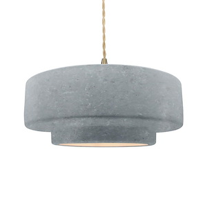 Radiance - 1 Light Large Tier Pendant-6 Inches Tall and 16.25 Inches Wide - 1345926