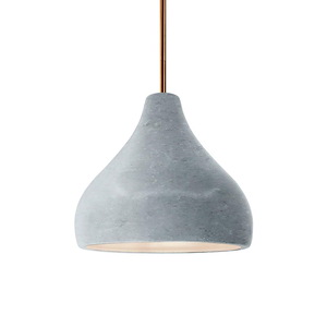 Radiance - 1 Light Small Droplet Pendant-7.25 Inches Tall and 8 Inches Wide - 1345927