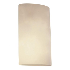 Clouds - 18.75 Inch ADA Really Big Cylinder Wall Sconce with Rectangle Cloud Resin Shades