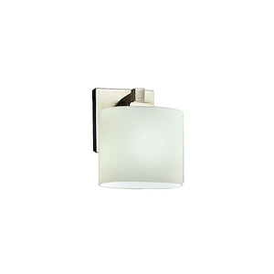 Fusion Regency - 1 Light ADA Wall Sconce with Oval Opal Glass Shade