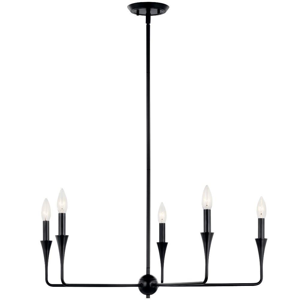 Kichler Lighting - 52689BK - Alvaro - 5 Light Chandelier