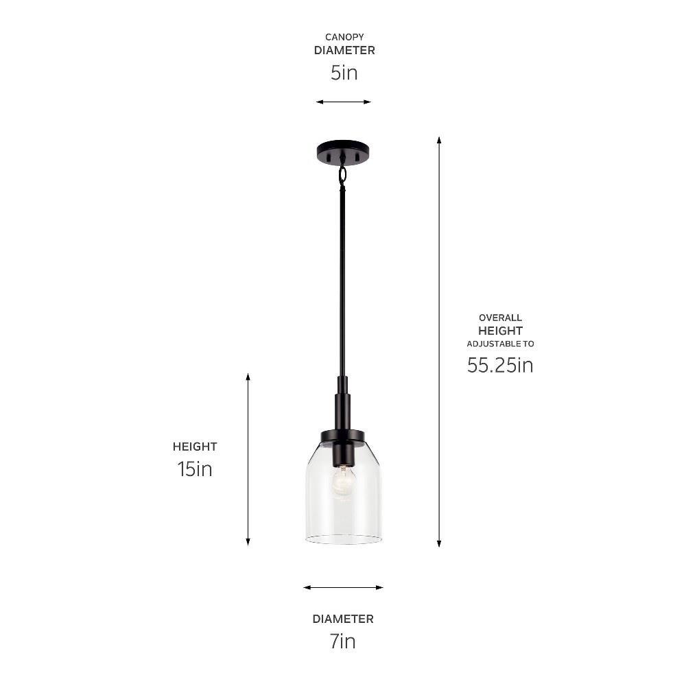 Kichler Lighting - 52725CH - Madden - 1 Light Mini Pendant