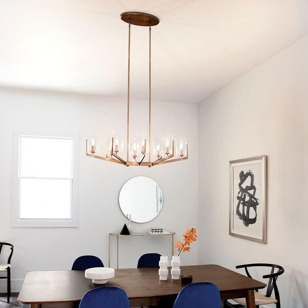 Kichler Lighting - 52315CLP - Nye - 8 light Oval Chandelier