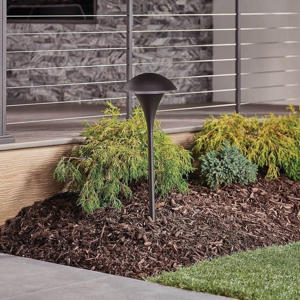 Kichler 15423BKT Eclipse 20 Inch Tall Landscape 12V Path-Spread In Textured Black - View #11