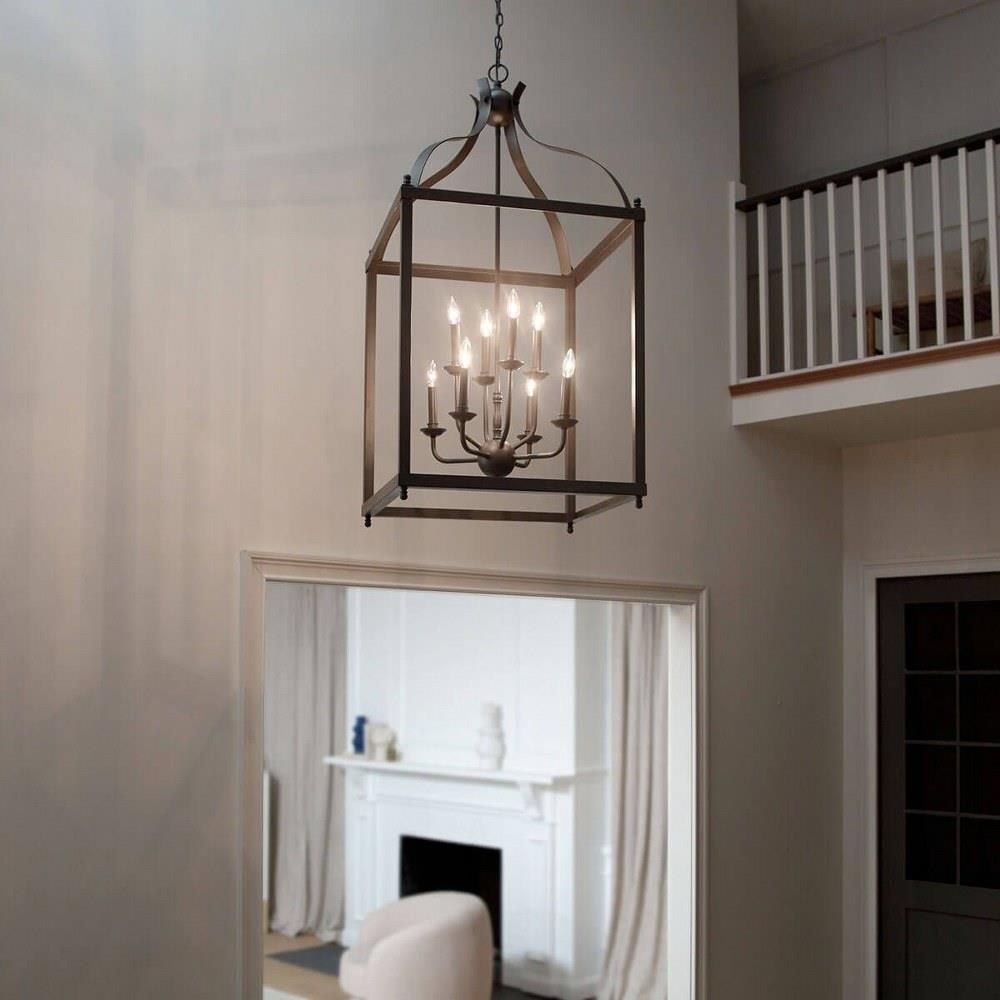 Kichler Lighting 42591 Larkin 8 light Foyer Chandelier with Traditional inspirations