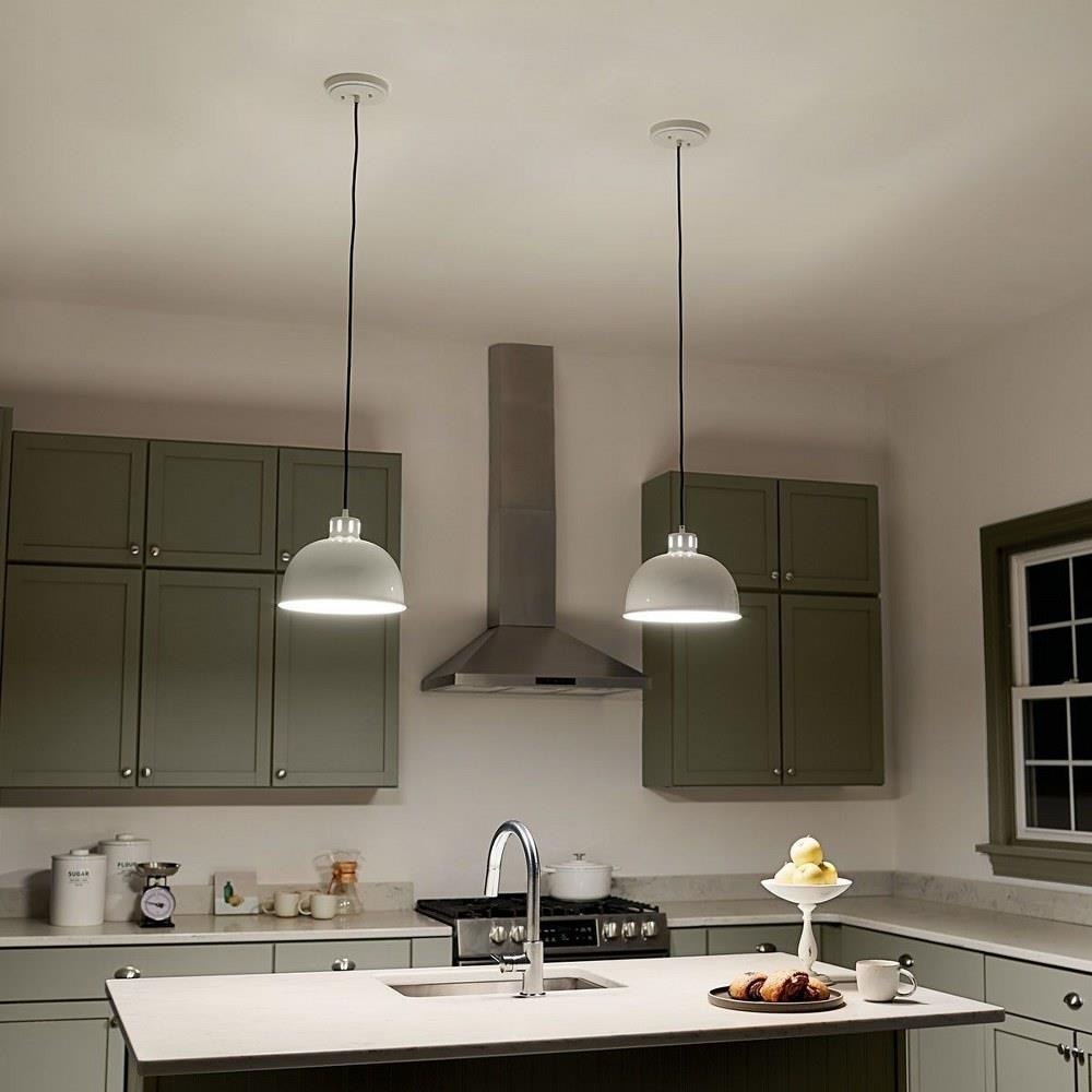 Kichler Lighting - 52152BK - Zailey - 1 light Pendant - 9