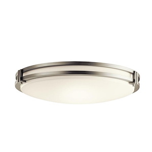 Avon - 48W 1 LED Flush Mount - with Transitional inspirations - 4.75 inches tall by 24 inches wide