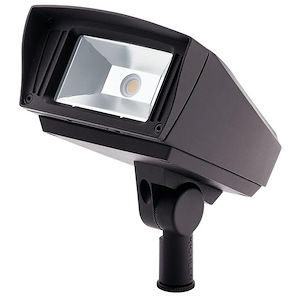 C-Series - 12W 1 LED Optional-Mount Outdoor Small Flood Light 6 inches tall by 6 inches wide