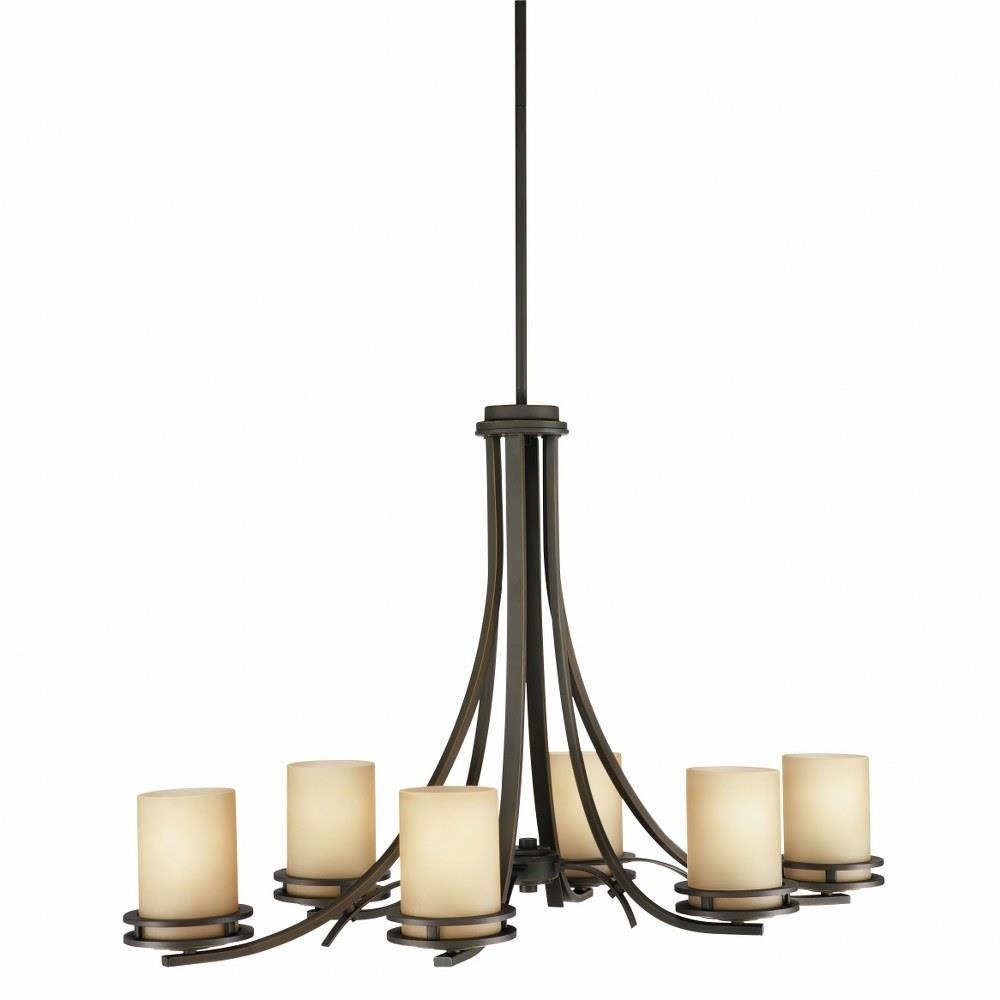 Kichler Hendrik 6-Light Brushed Nickel Transitional Chandelier