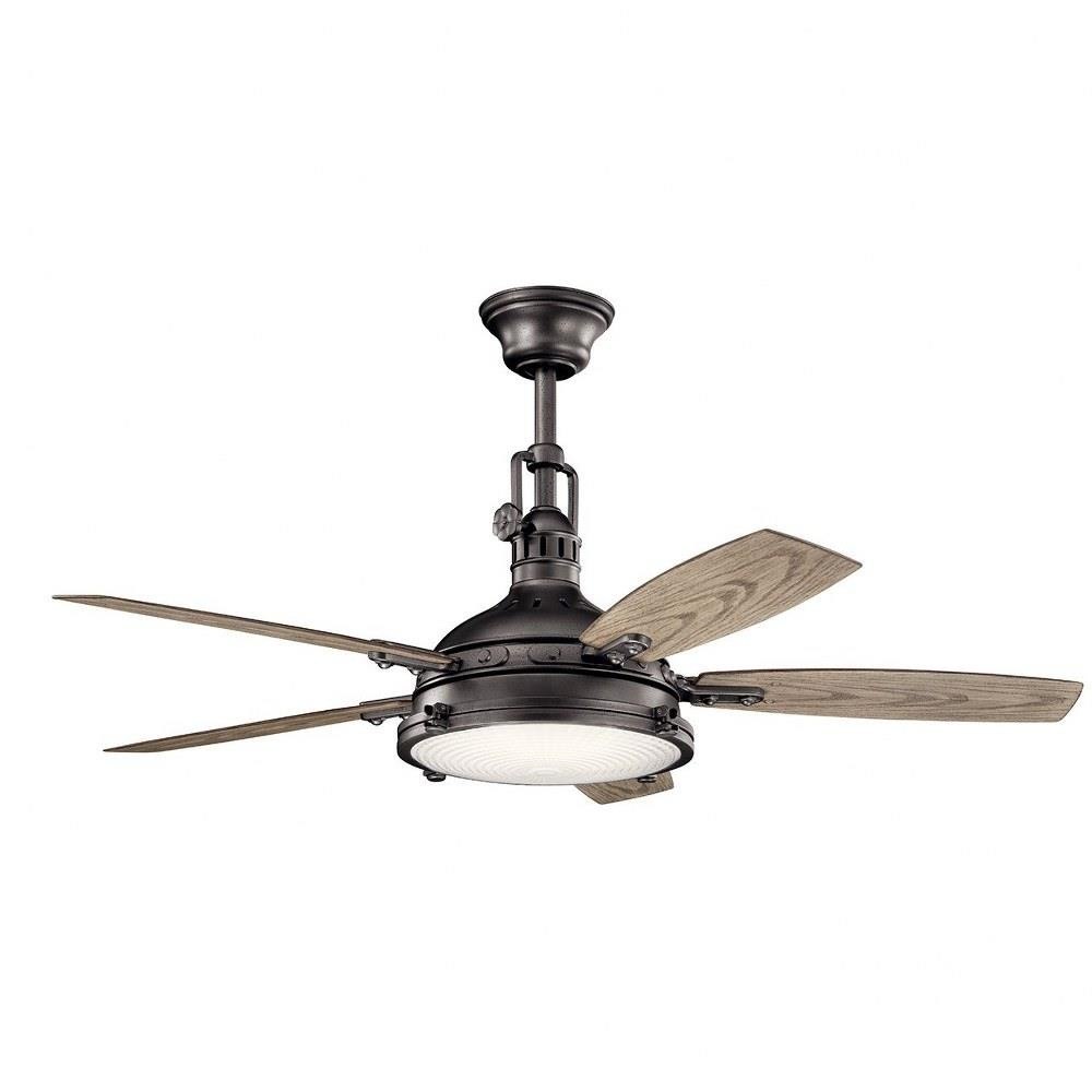 Hatteras Bay - Ceiling Fan with Light Kit - with Traditional inspirations - 22.5 inches tall by 52 inches wide