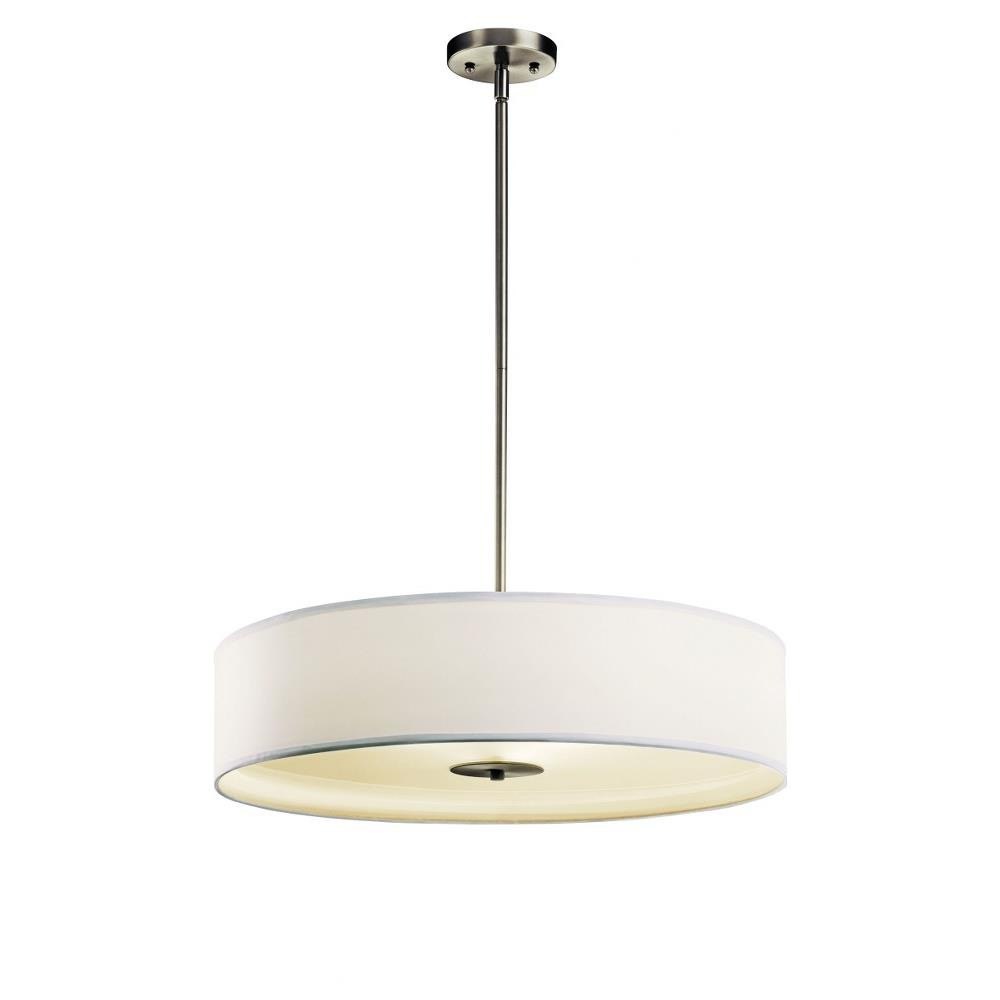 Kichler Lighting 42122 3 Light Convertible Pendant With   42122ni 1000 