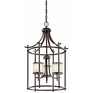 Tallie - 3 Light Large Foyer - 31 Inches Tall By 20 Inches Wide