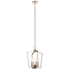 Abbotswell - 4 Light Pendant - with Traditional inspirations - 19 inches tall by 14 inches wide
