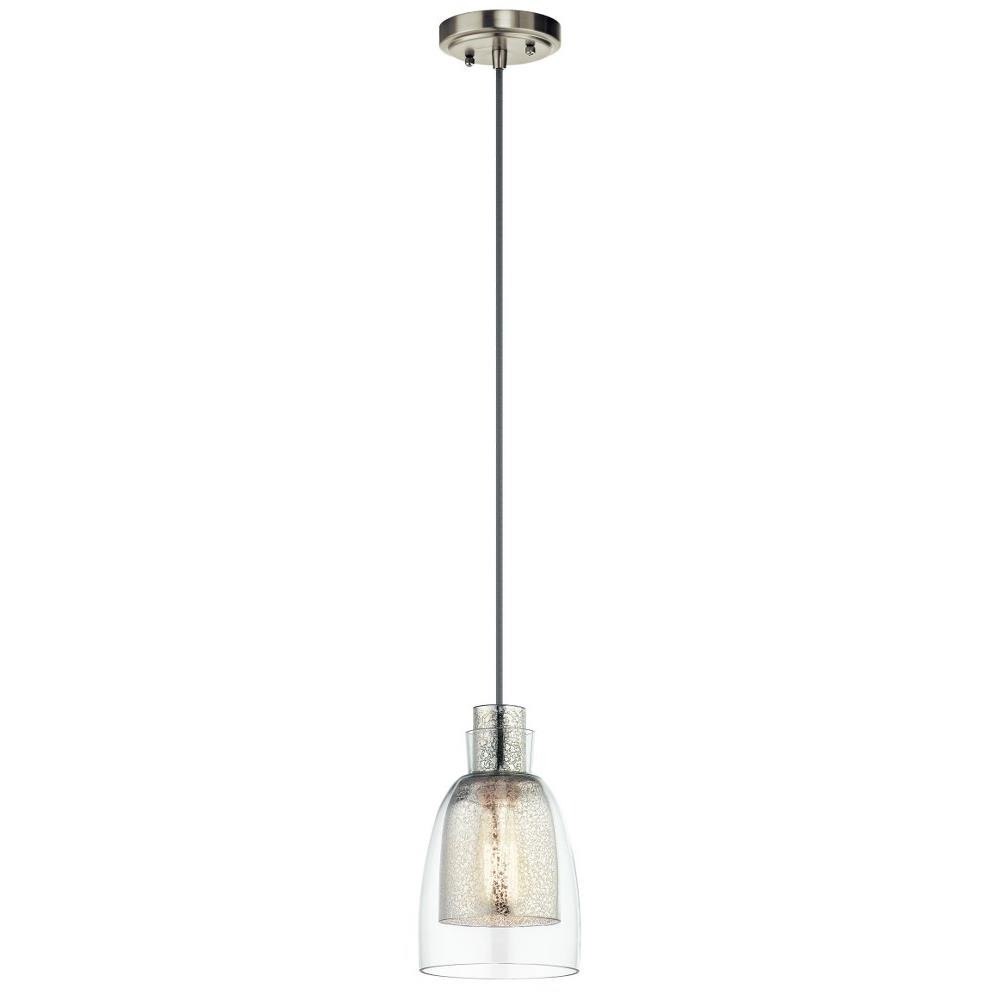 Kichler Lighting - 43625NI - Evie - 1 Light Mini Pendant - With ...