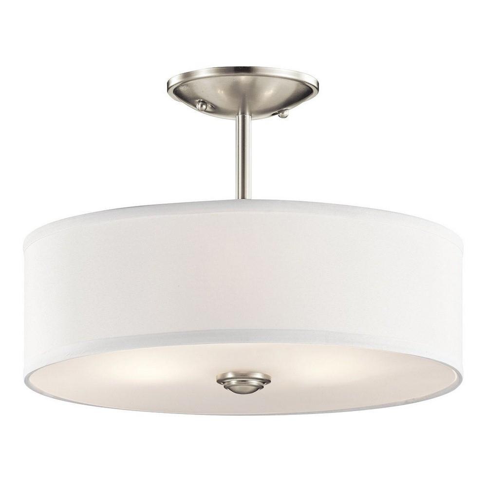 Shailene - 3 light Semi-Flush Mount - 14 inches wide