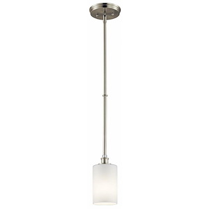 Joelson - 1 Light Mini Pendant - with Transitional inspirations - 19 inches tall by 4 inches wide