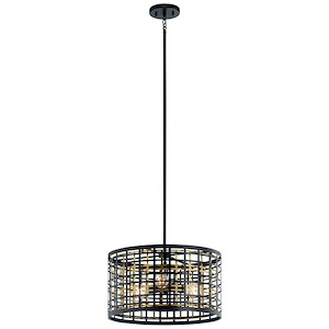 Aldergate - 3 Light Convertible Pendant - With Soft Contemporary Inspirations - 11.25 Inches Tall By 18 Inches Wide