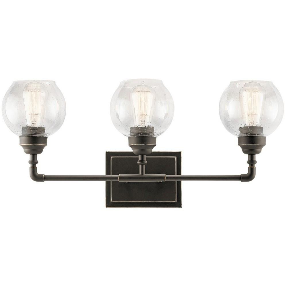 Kichler Niles 3-Light Bronze Transitional Chandelier