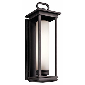 South Hope - 2 Light X-Large Outdoor Wall Mount - 28 Inches Tall By 9 Inches Wide