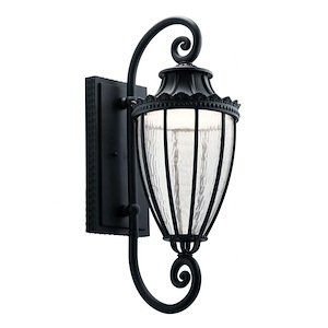 Wakefield - 1 Light Outdoor Wall Sconce - With Traditional Inspirations - 29.5 Inches Tall By 10.5 Inches Wide