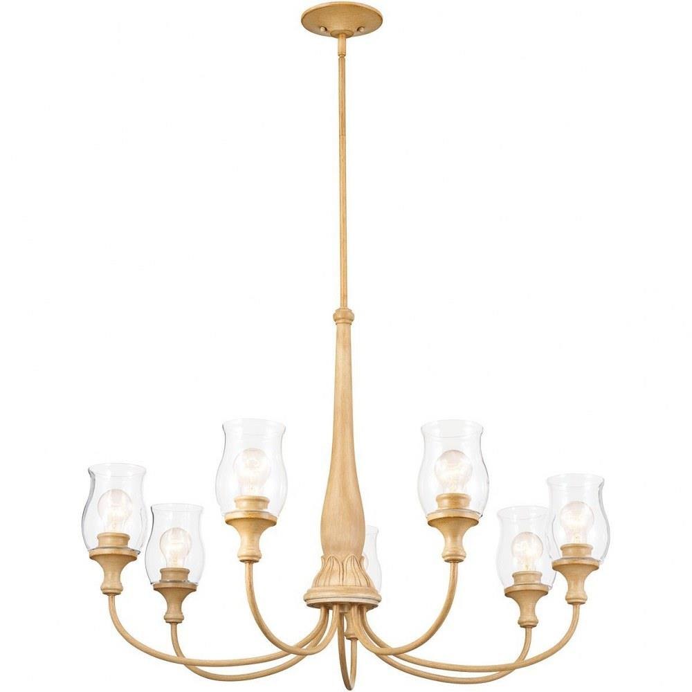 Kichler Melis 7-Light Black Farmhouse Chandelier