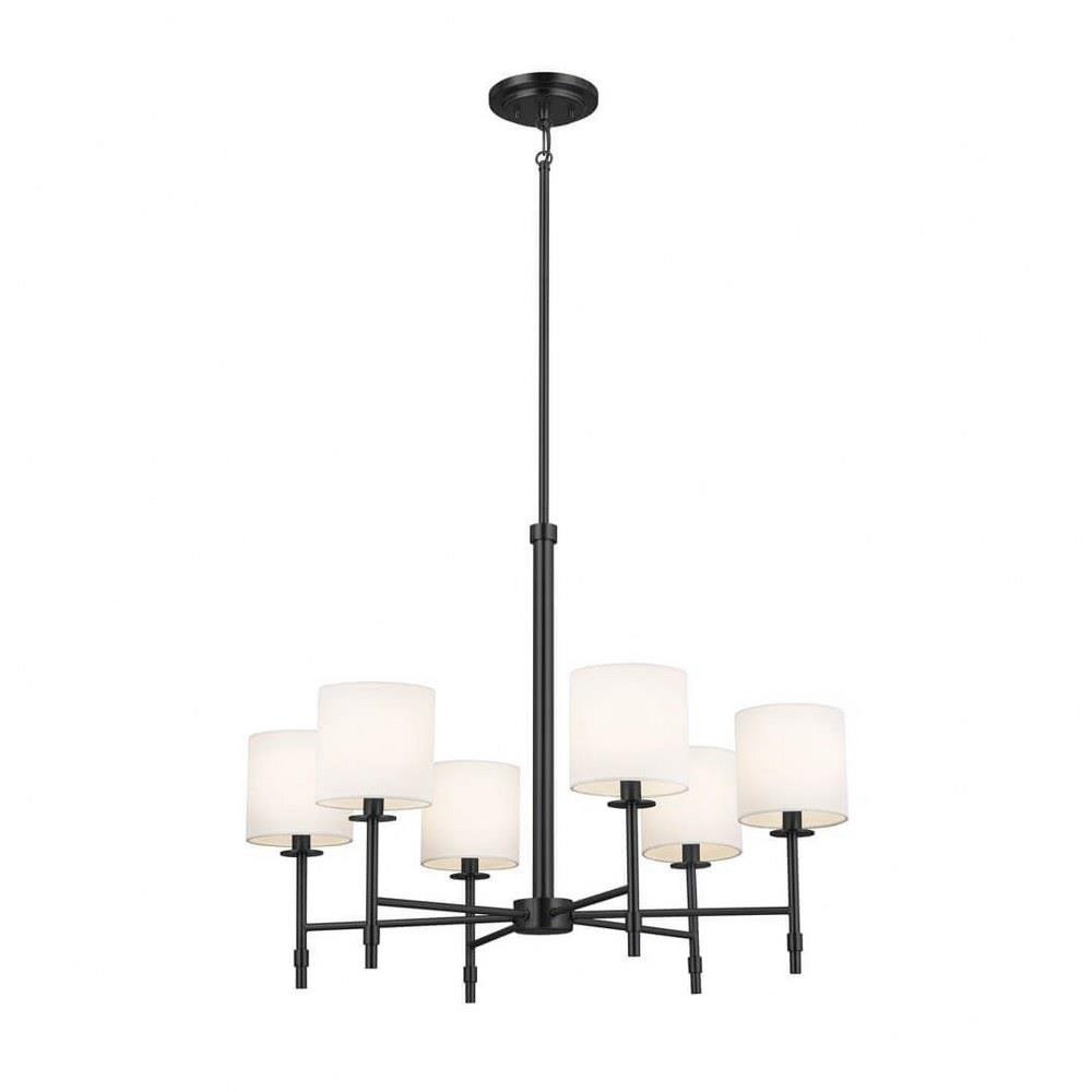 Kichler Ali 6-Light Black Traditional Chandelier