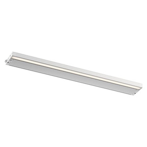 6U Series LED - LED Under Cabinet - with Utilitarian inspirations - 4.25 inches wide by 30 Inches long