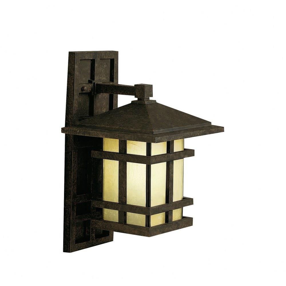 Cross Creek - 1 Light Wall Bracket - With Arts And Crafts/Mission Inspirations - 15.75 Inches Tall By 9 Inches Wide