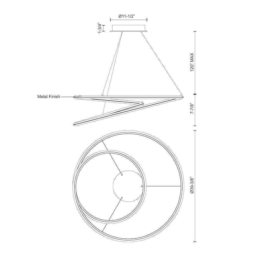 Suspendu ampersand PD22339-BK main image 1