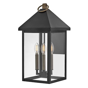Rhett - 15W 3 LED Large Outdoor Wall Lantern-19.5 Inches Tall and 9.5 Inches Wide - 1292812