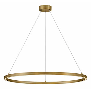 Kenna - 30W LED Large Chandelier In Modern Style-29.5 Inches Tall and 33 Inches Wide - 1320332