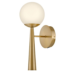 Izzy - 5W 1 LED Wall Sconce In Mid-Century Modern Style-16 Inches Tall and 6 Inches Wide - 1292821
