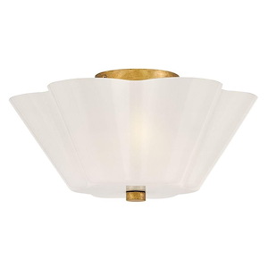 Honey - 15W 3 LED Medium Semi-Flush Mount-7.5 Inch Tall and 15 Inch Wide - 1375139