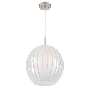 Deion-One Light Pendant-15 Inches Wide by 75 Inches High