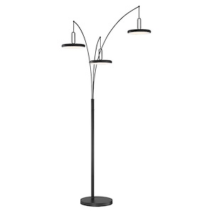 Sailee - 90 Inch 45W 3 LED Arch Floor Lamp - 833001