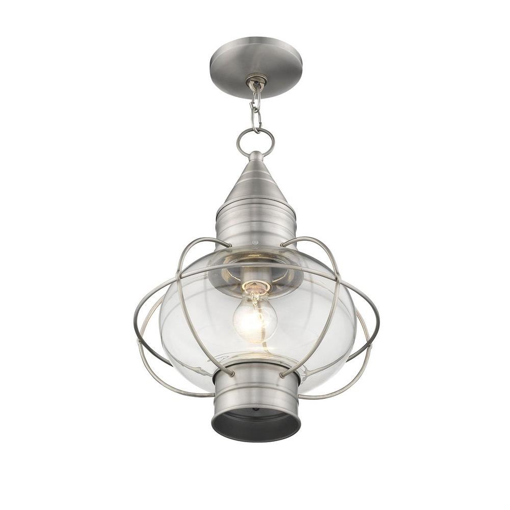 Tulsa Lantern 19 High Black Outdoor Hanging Light Fixture - #67368