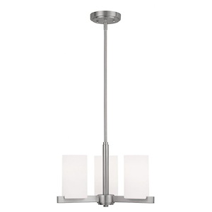 Astoria - 3 Light Chandelier in Contemporary Style - 18 Inches wide by 13 Inches high
