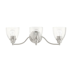 Montgomery - 3 Light Bath Vanity In Transitional Style-7 Inches Tall and 23 Inches Wide - 1012193