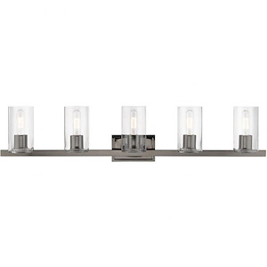Clarion - 5 Light Bath Vanity In Contemporary Style-8.75 Inches Tall and 42 Inches Wide - 1219823