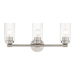 Whittier - 3 Light Bath Vanity In Modern Style-9.75 Inches Tall and 22 Inches Wide