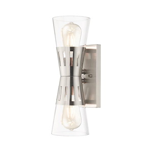 Bennington - 2 Light Wall Sconce In Modern Style-4.75 Inches Tall and 14.25 Inches Wide - 1305707