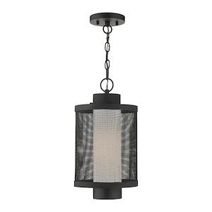 Nottingham - 1 Light Outdoor Pendant Lantern in Contemporary Style - 9 Inches wide by 16.88 Inches high
