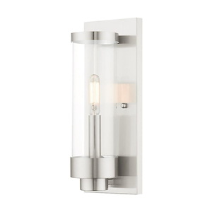 Hillcrest - 1 Light Outdoor ADA Wall Lantern in Coastal Style - 4.75 Inches wide by 12 Inches high - 831787